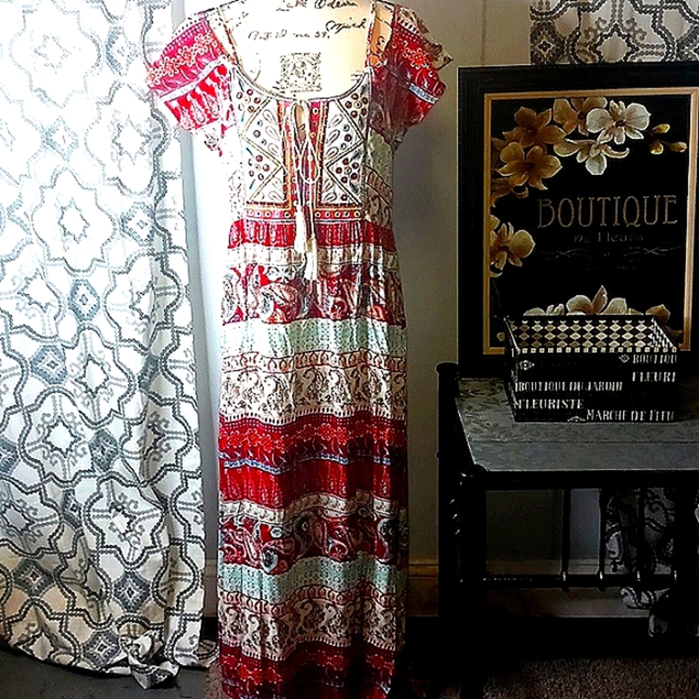 Magic Ladies Dress Sz L